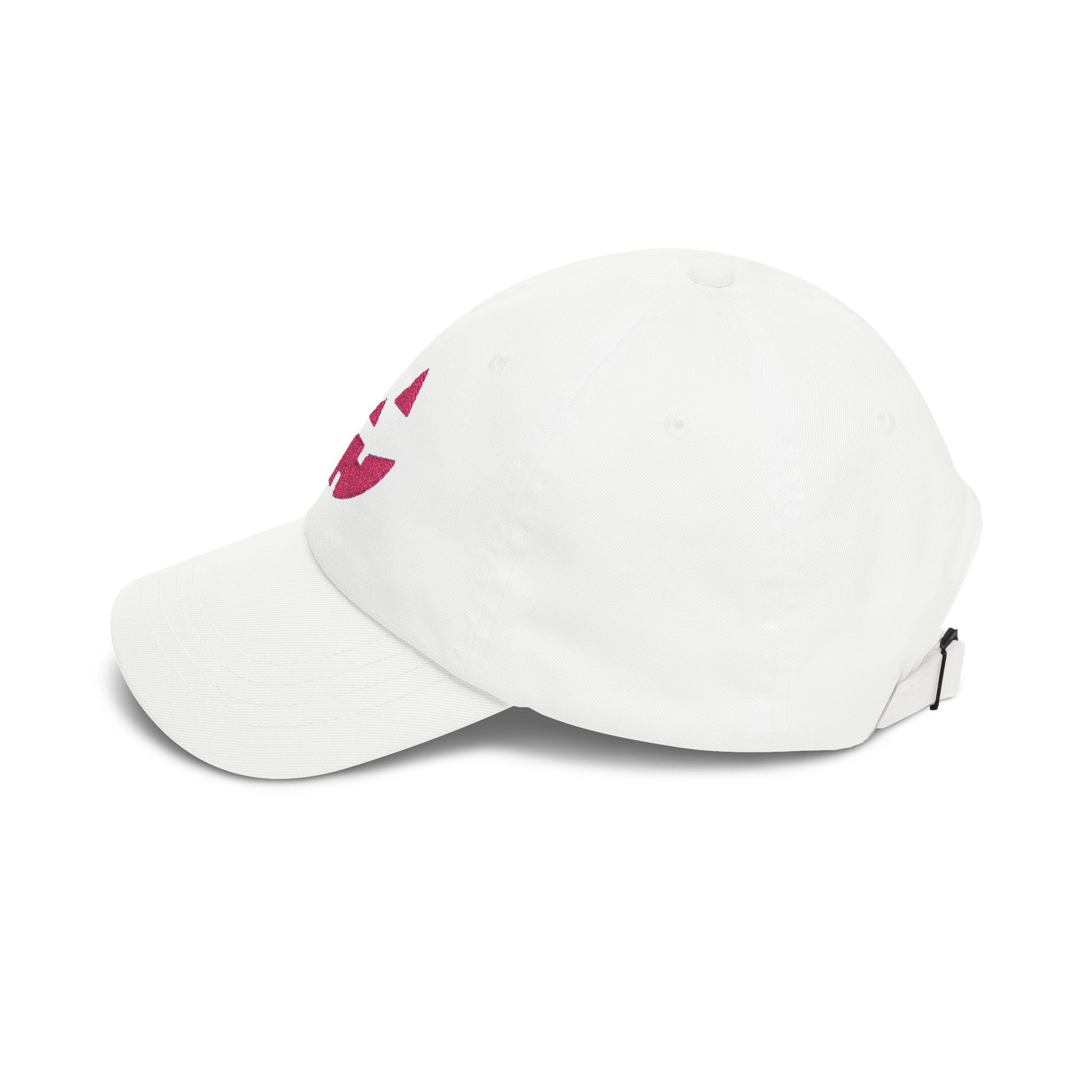 Dad Cap — Pink Jack-O’-Lantern Embroidered Halloween Baseball Hat