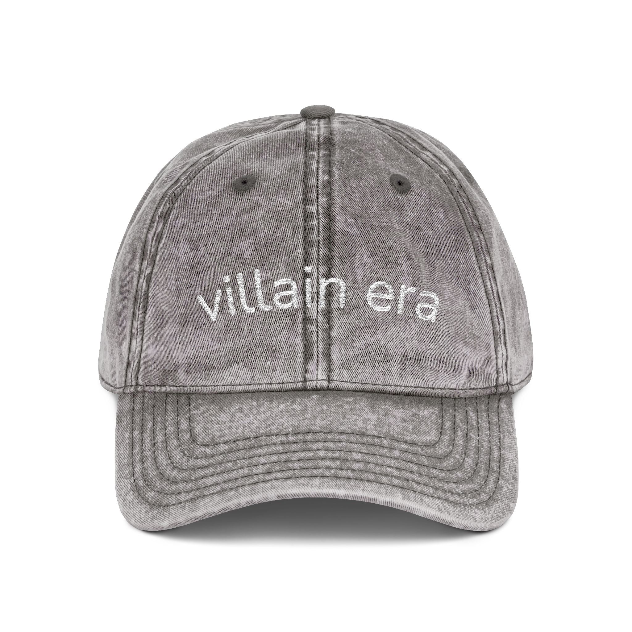 Villain Era Vintage Embroidered Cap