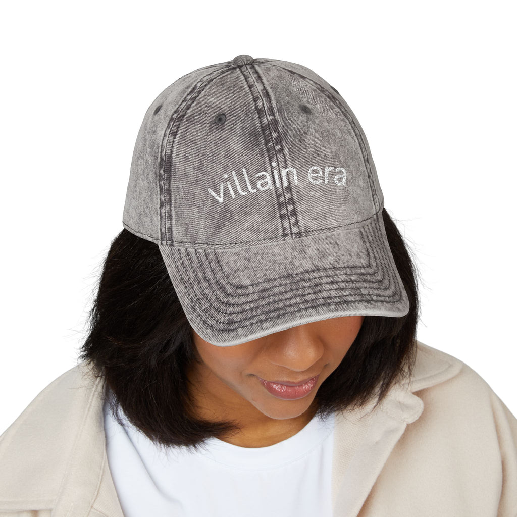 Villain Era Vintage Embroidered Cap